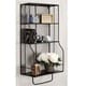 preview thumbnail 1 of 2, Linon 17 x 31-inch Distressed Metal Wall Storage Organizer - N/A