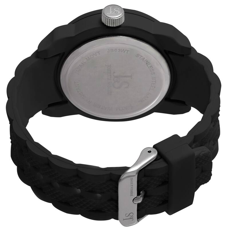 Joshua & Sons Men's Quartz Date Strap Watch