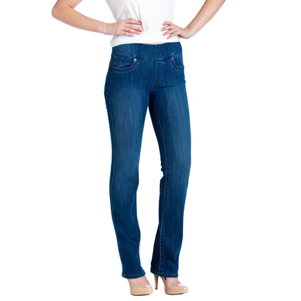 Shop Bluberry Denim Women's Premium Straight-cut Jeans - Free Shipping ...