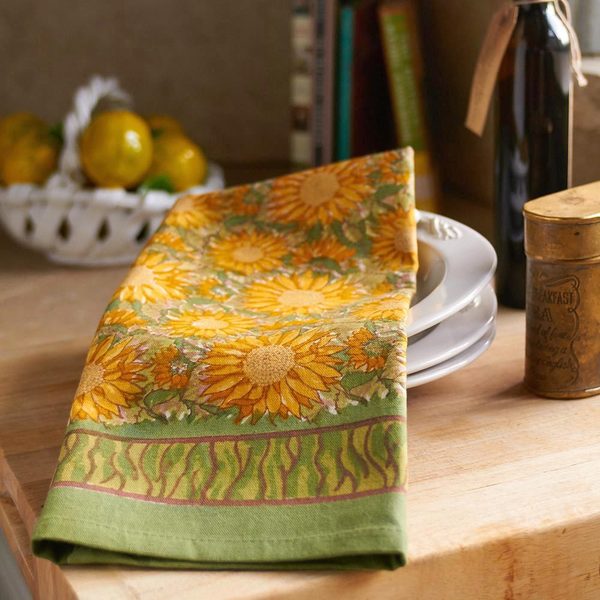 Couleur Nature Sunflower Tea Towels   Set Of 3   Bed Bath & Beyond