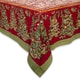 preview thumbnail 2 of 1, Couleur Nature Noel Rectangle Tablecloth
