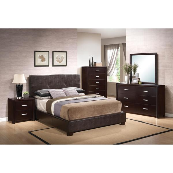 Pismo Beach Upholstered 5 Piece Bed Set