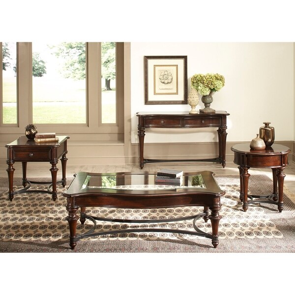 Kingston Plantation Cognac Sofa Table