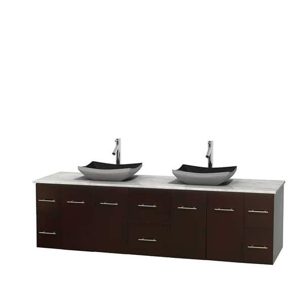 Beckett 66 Double Bathroom Vanity - White  Beautiful bathroom furniture  for every home - Wyndham Collection