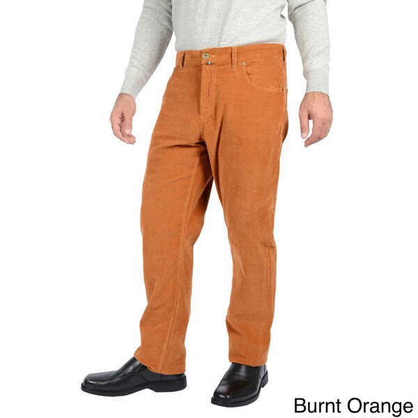 straight leg corduroy pants mens