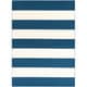 preview thumbnail 10 of 17, Hart Casual Striped Area Rug (5'3 x 7'3)