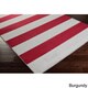 preview thumbnail 15 of 17, Hart Casual Striped Area Rug (5'3 x 7'3)