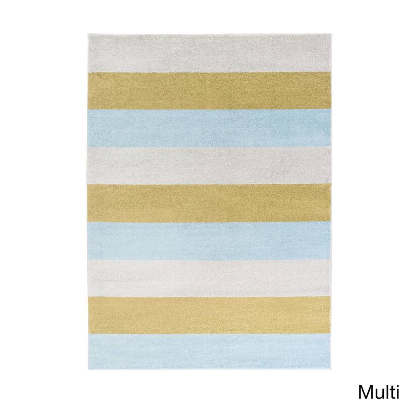 Penn Casual Striped Area Rug - 9' 3" x 12' 6" - Multi