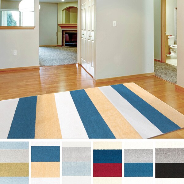 Penn Casual Striped Area Rug - 9'3 x 12'6