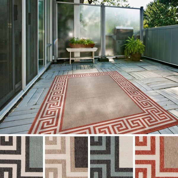 Laurel Creek Herbert Border Area Rug - 5'3 x 7'6