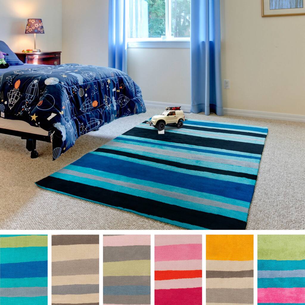 Roseville Striped Area Rug