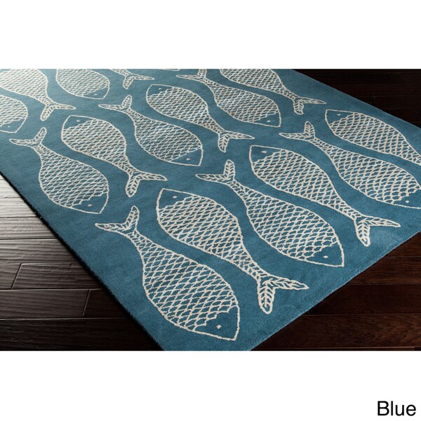 Gilbert Coastal Wool Accent Rug (2' x 3') Free Shipping Today