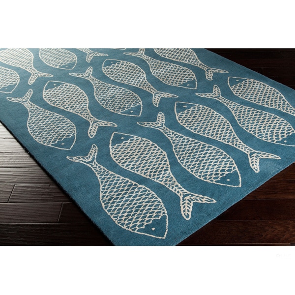 Gilbert Coastal Wool Area Rug