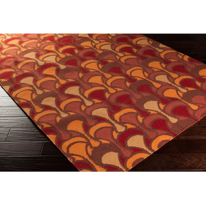 Grayson Flatweave Reversible Abstract Area Rug