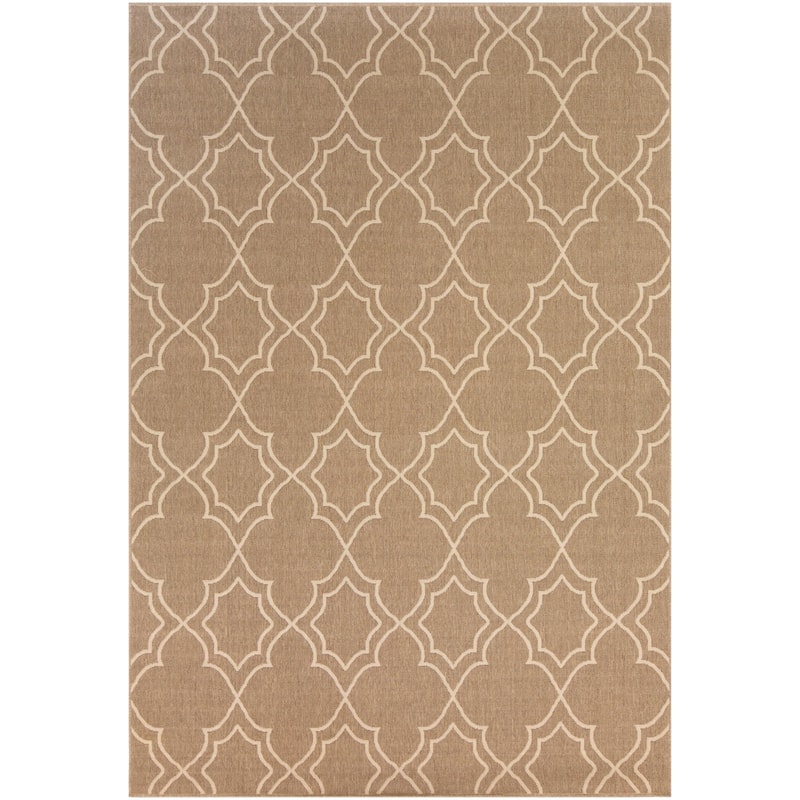 Livabliss Natasha Indoor/ Outdoor Transitional Trellis Area Rug