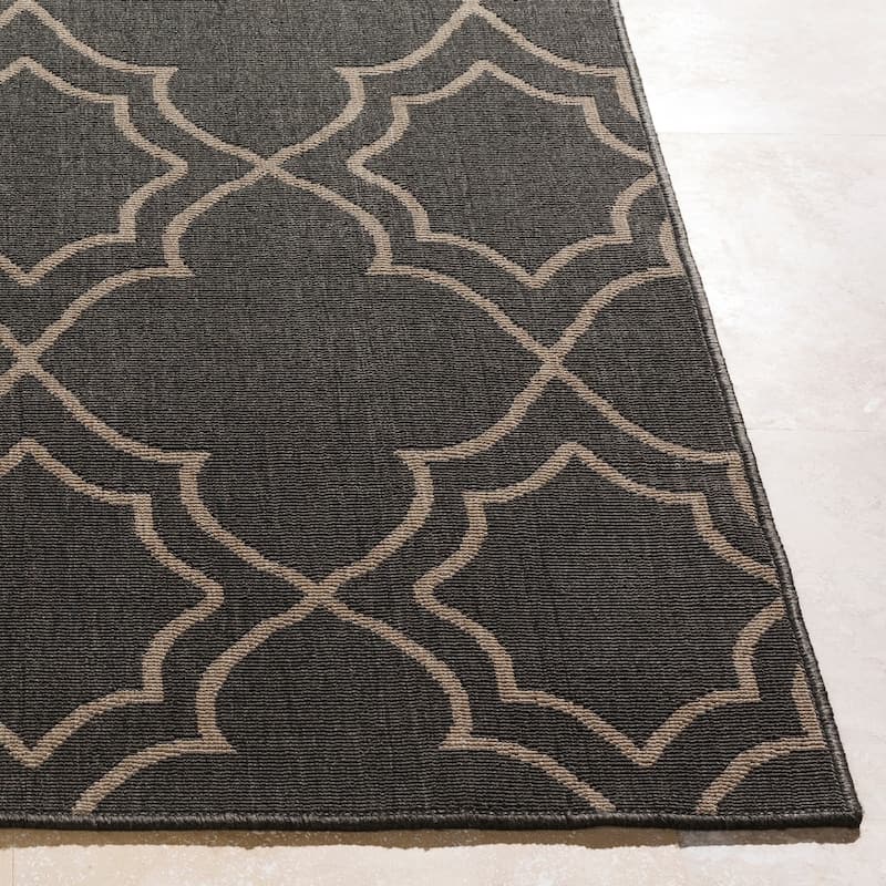 Livabliss Natasha Indoor/ Outdoor Transitional Trellis Area Rug
