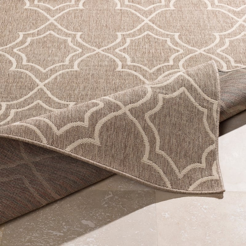 Livabliss Natasha Indoor/ Outdoor Transitional Trellis Area Rug