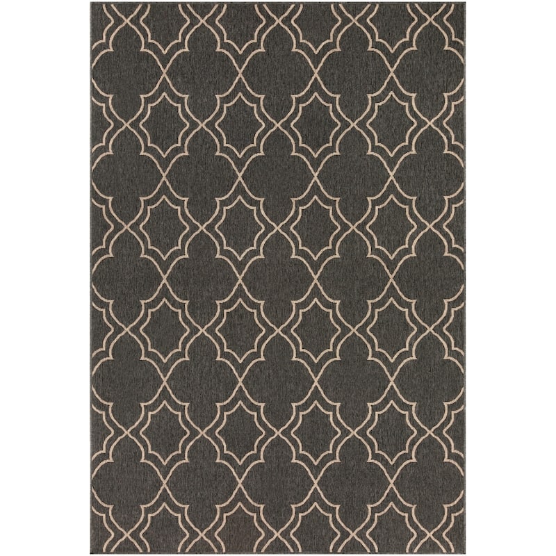 Livabliss Natasha Indoor/ Outdoor Transitional Trellis Area Rug