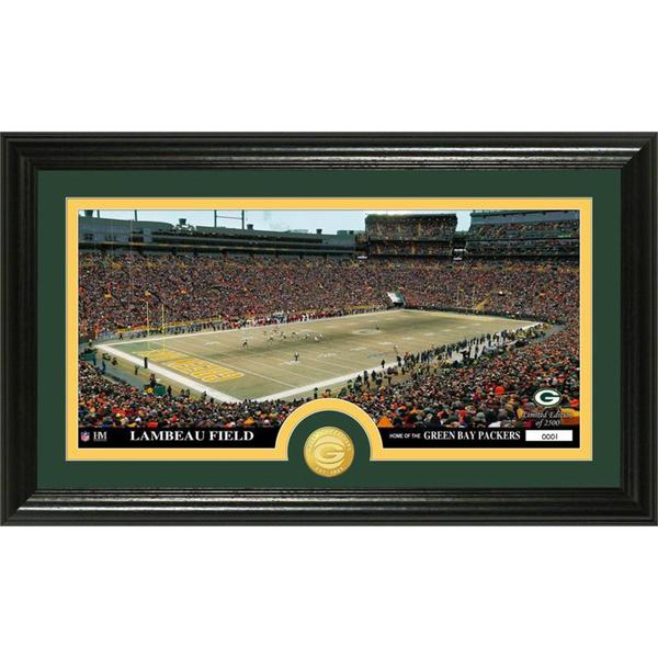 NFL Green Bay Packers "Stadium" Bronze Coin Panoramic Photo Mint