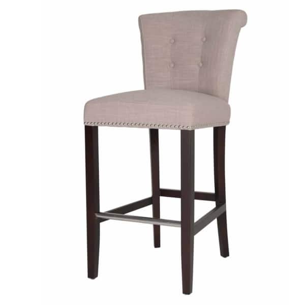 Layla Linen Upholstered 30 Inch Bar Stool On Sale Overstock 9442350