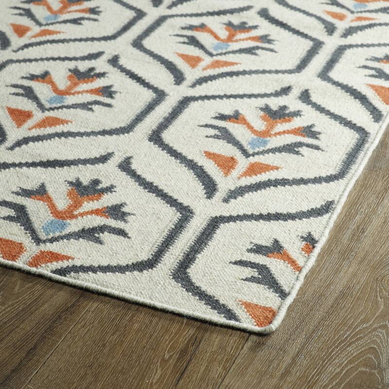Glam Collection Flatweave Reversible Rug