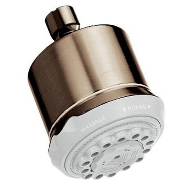 Shop Hansgrohe Clubmaster 28496825 Brushed Nickel Showerhead Free