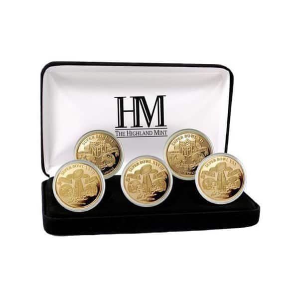 NFL Dallas Cowboys 5-time Super Bowl Champions Gold Game Coin Set - Bed  Bath & Beyond - 9443426