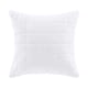 Madison Park Quilted Stitch Cotton Velvet Square 20-inch Throw Pillow ...