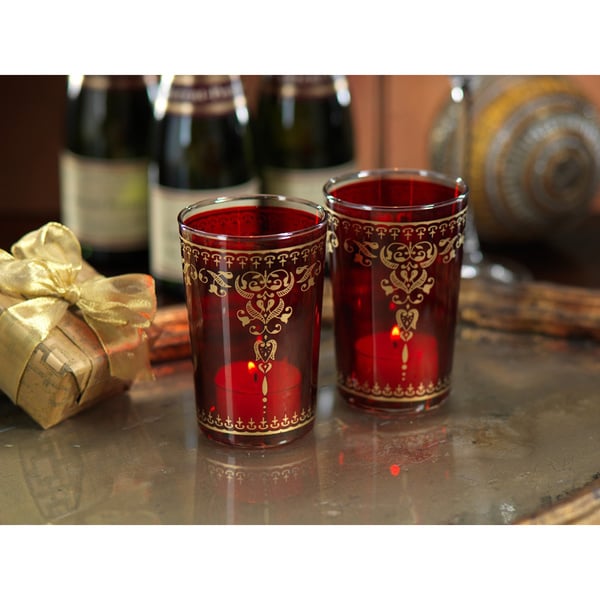 Moroccan Tea Glass (Set of 6) - Free Shipping Today - Overstock.com ...