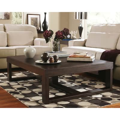 Watson Dark Brown Rectangular Cocktail Table