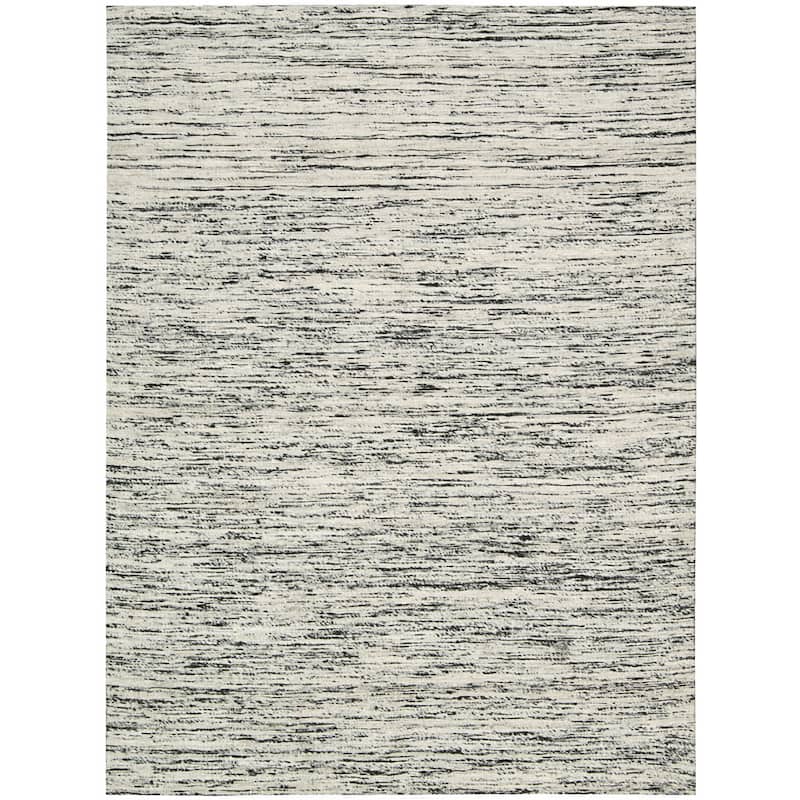 Nourison Zahra Area Rug - 4' x 6' - Grey/Ivory