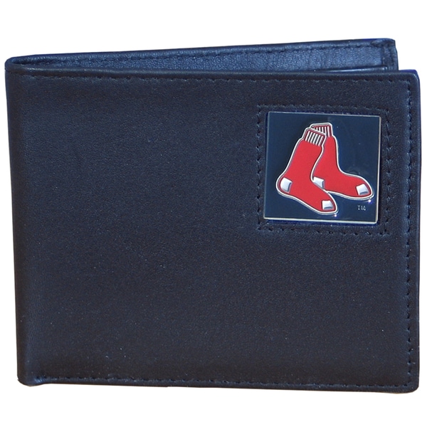 MLB Boston Red Sox Leather Bi-fold Wallet