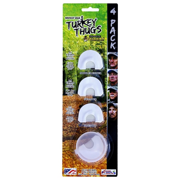 Quaker Boy Turkey Thugs 4 piece Mouth Call Set   16630227  