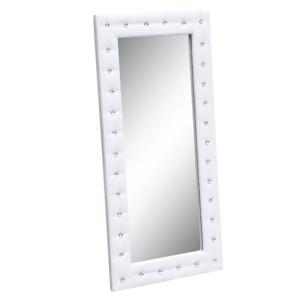 Shop Tufted Mirror Free Shipping Today 9445916