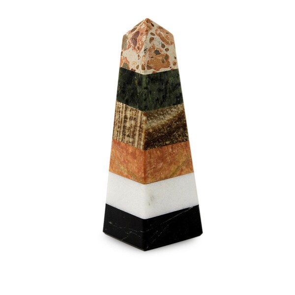 Handmade Multi-Gemstone 'Total Energy' Obelisk (Peru)