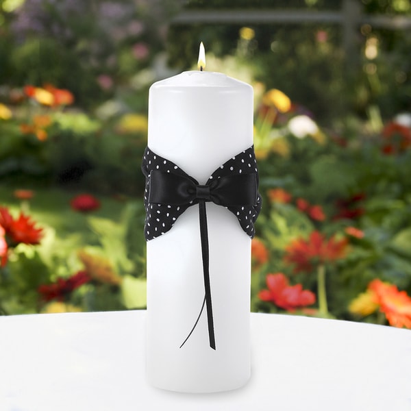 Hortense B. Hewitt Polka Dot Unity Candle With Wrap - Free Shipping On ...