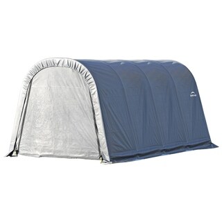 Shelterlogic Outdoor Round Garage Boat/ Car Grey 8 x 8 x 