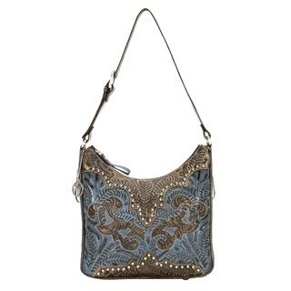 American West Handbags Our Best Clothing Shoes Deals Online American West Distressed Crimson Brown Concealed Carry Handbag