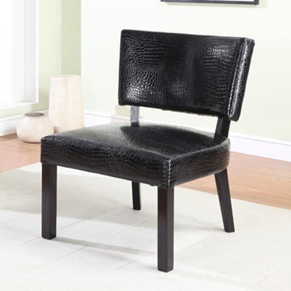 Oh Home Bianca Crocodile Print Accent Chair   16643097  