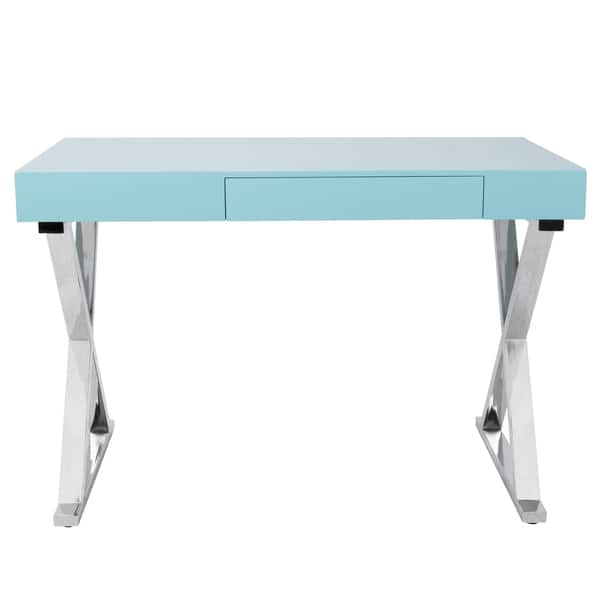 Shop Lumisource Luster Contemporary Office Desk On Sale Free