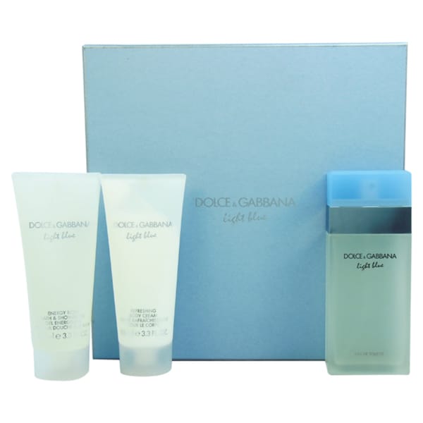 Dolce & Gabbana Light Blue Women's 3-piece Gift Set - 16643284 ...