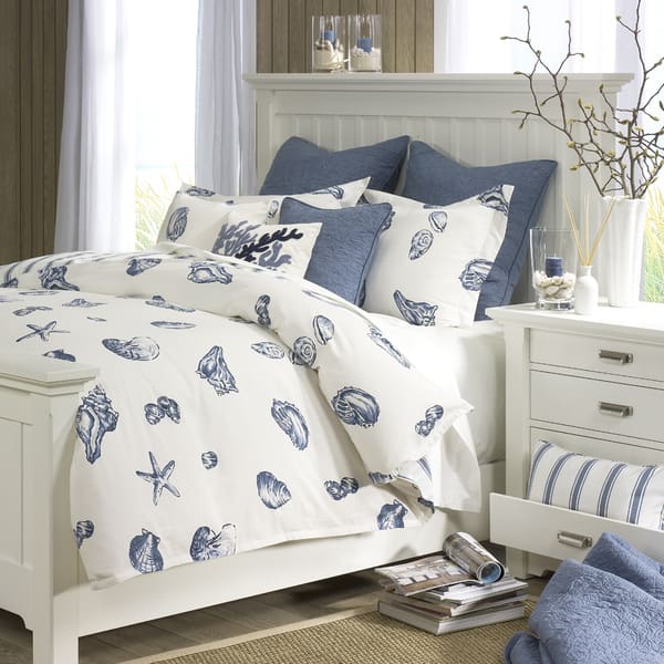 Shop Harbor House Beach House Cotton Duvet Cover Set Overstock