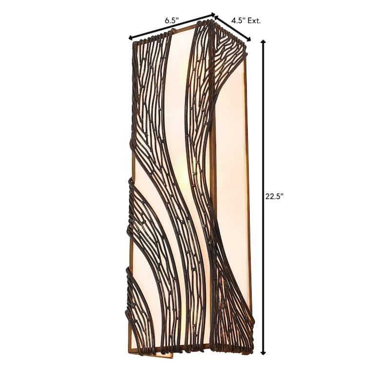 Varaluz Flow 3-light Wall Sconce