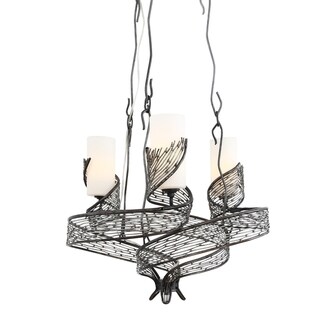 Varaluz Flow 3-light Chandelier (Brown/Grey) - Chandeliers For Bedrooms by Overstock.com