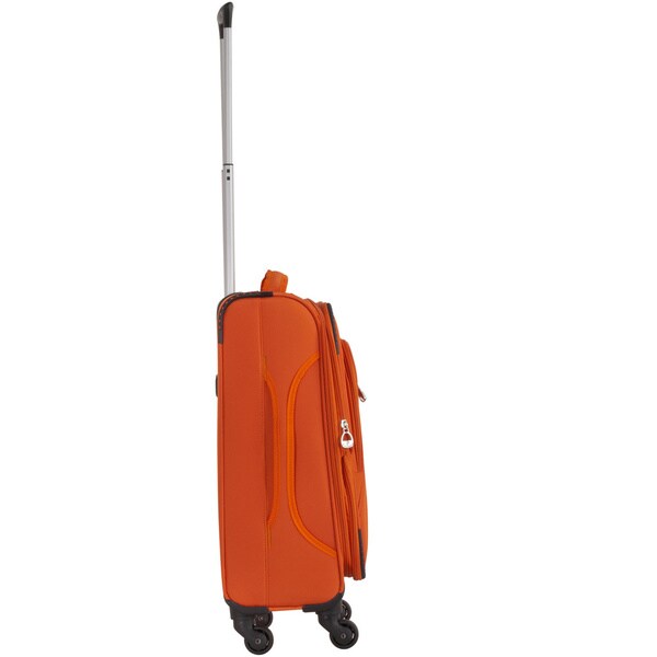 calpak orange luggage