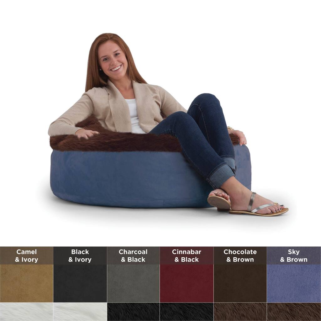 BeanSack Big Joe Microsuede Bean Bag