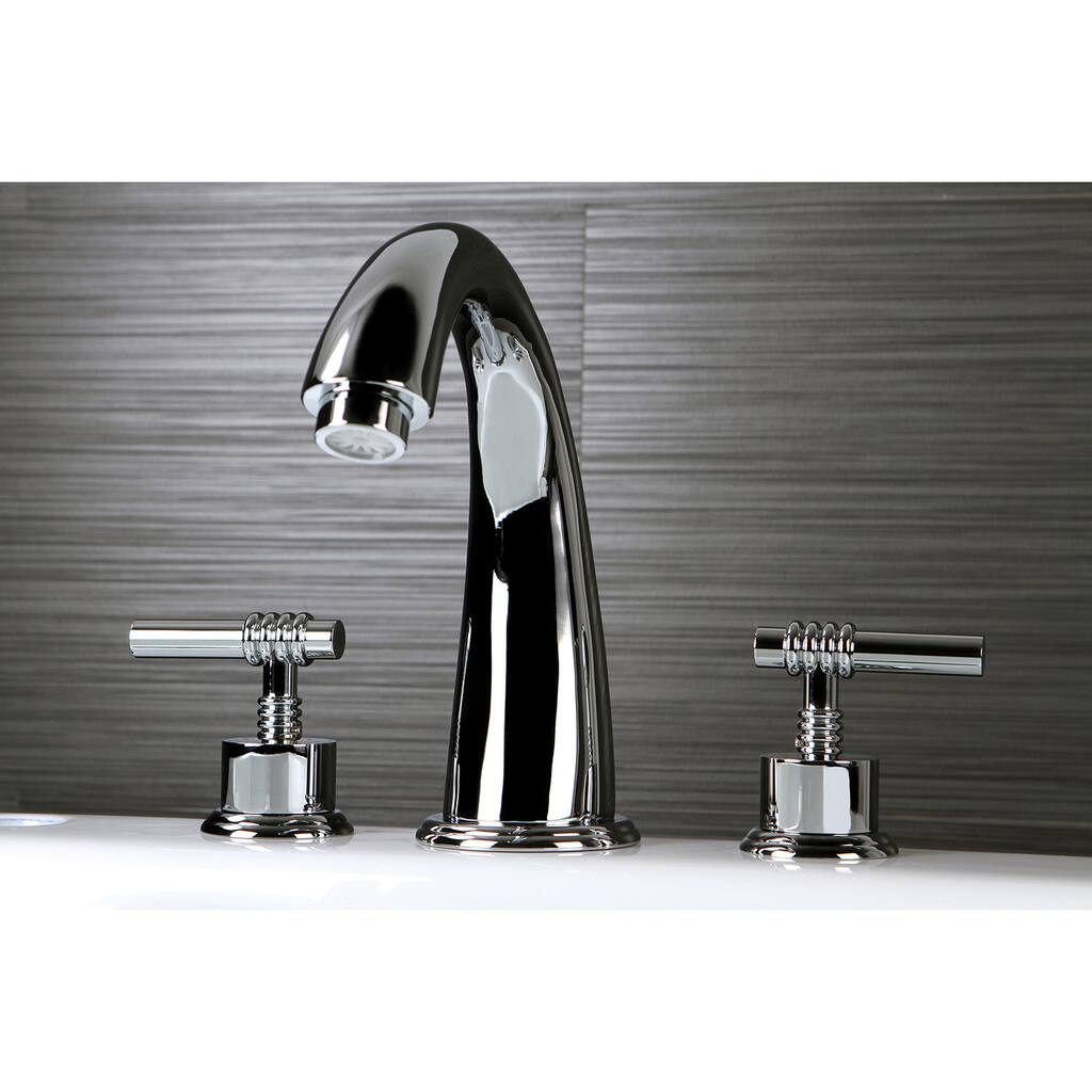 Chrome Roman Tub Faucet Set