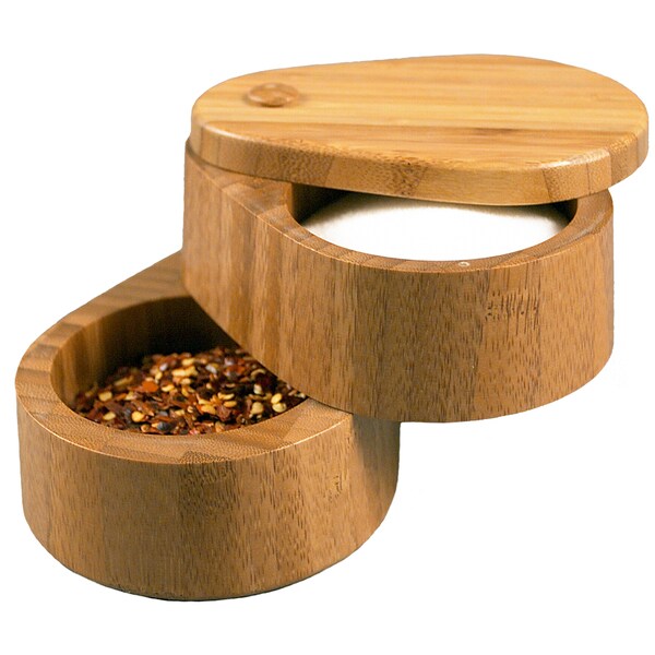 Totally Bamboo Double Salt Box