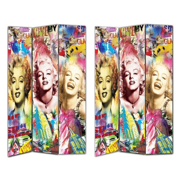 Marilyn Monroe Different Smiles Room Divider  ™ Shopping