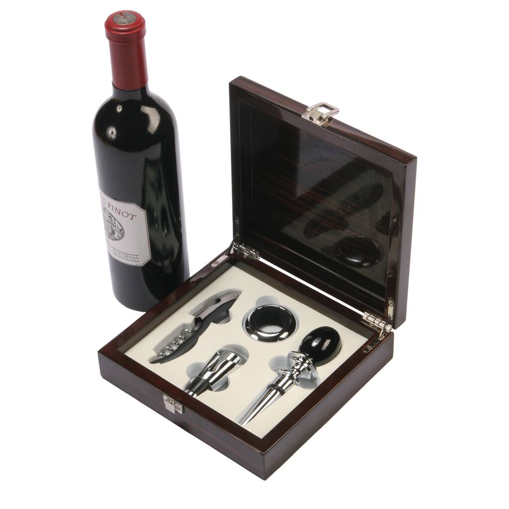 Red Vanilla Piano Varnish 5-piece Wine Accessories